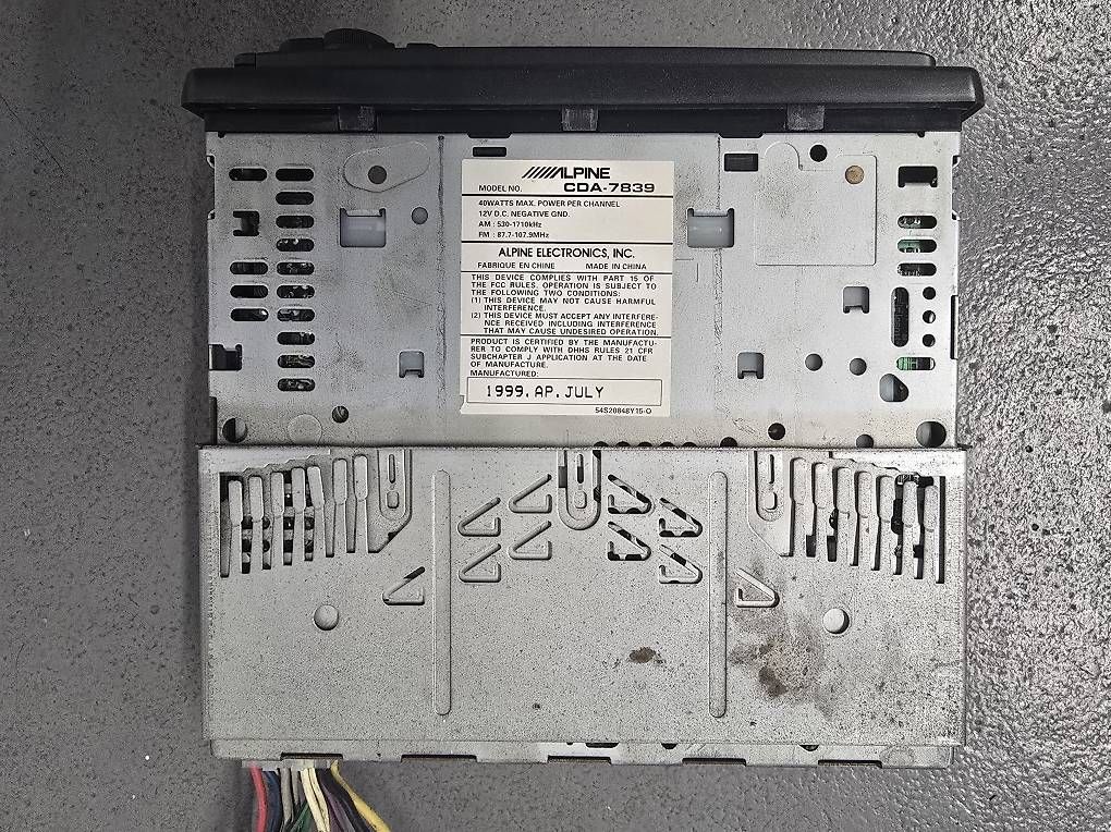 Radio: Autoradio CD + Receiver CDA-7839 – Usato da Vufflens-la-Ville venduto da prouge1528 2