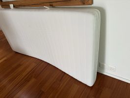 Bett (Micasa) inkl. Lattenrost und Matratze 