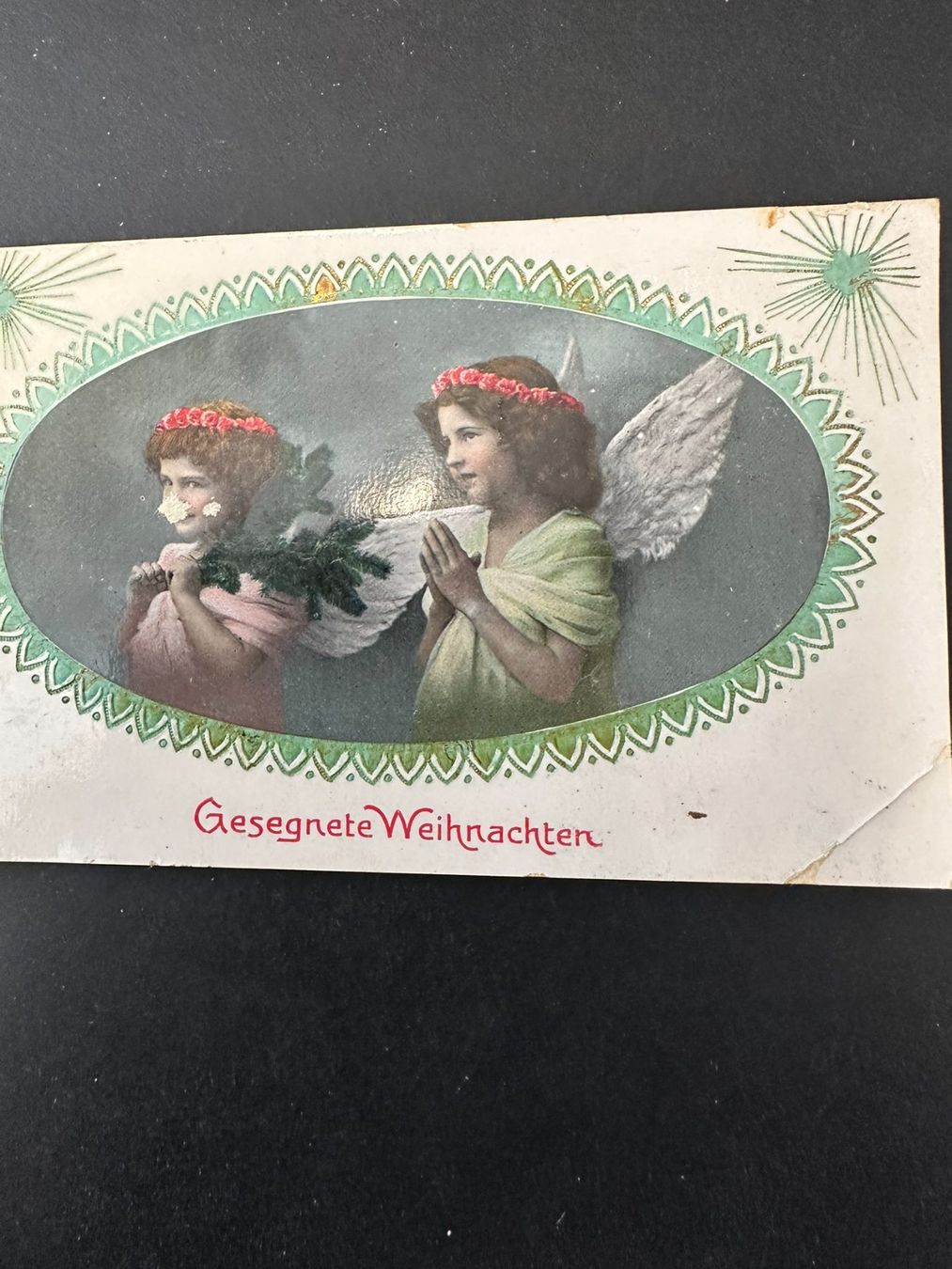 Ansichtskarten: sechs verschiedene Weihnachtskarten 1900-1915 – Gebraucht aus Lyssach von Zsag 3