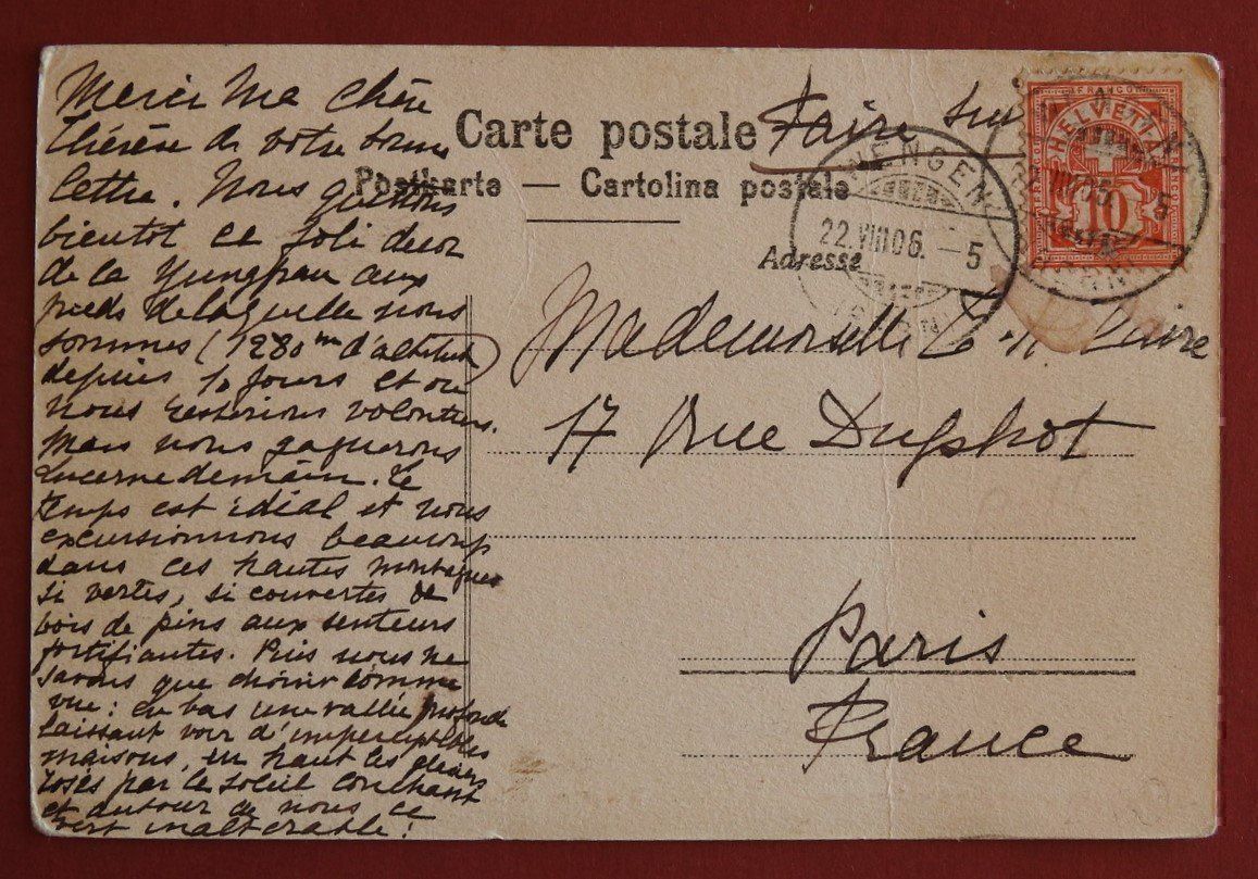 Cartoline postali: Wengernalpbahn u. Lauterbrunnental – Usato da Rain venduto da 999-800-K 1