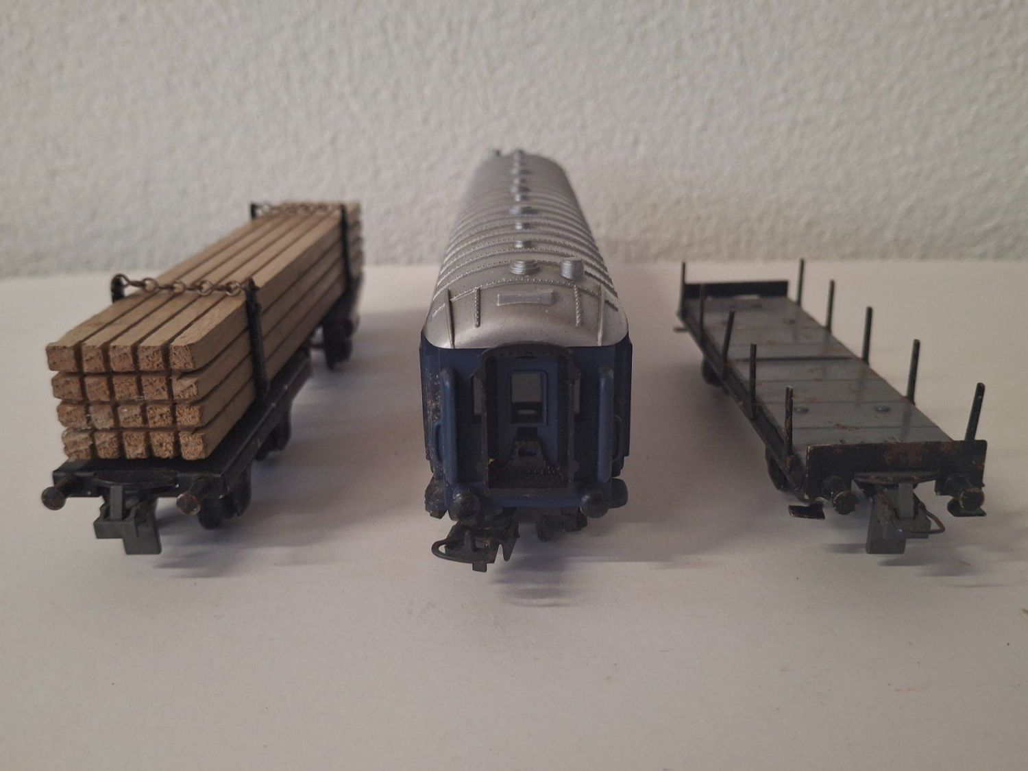 Modellini di ferrovie: Güterwagen Set – Usato da Reichenburg venduto da AK307 1