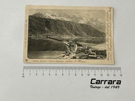 Postkarten Ticino Tessin Melide Bissone Monte Generoso 1901