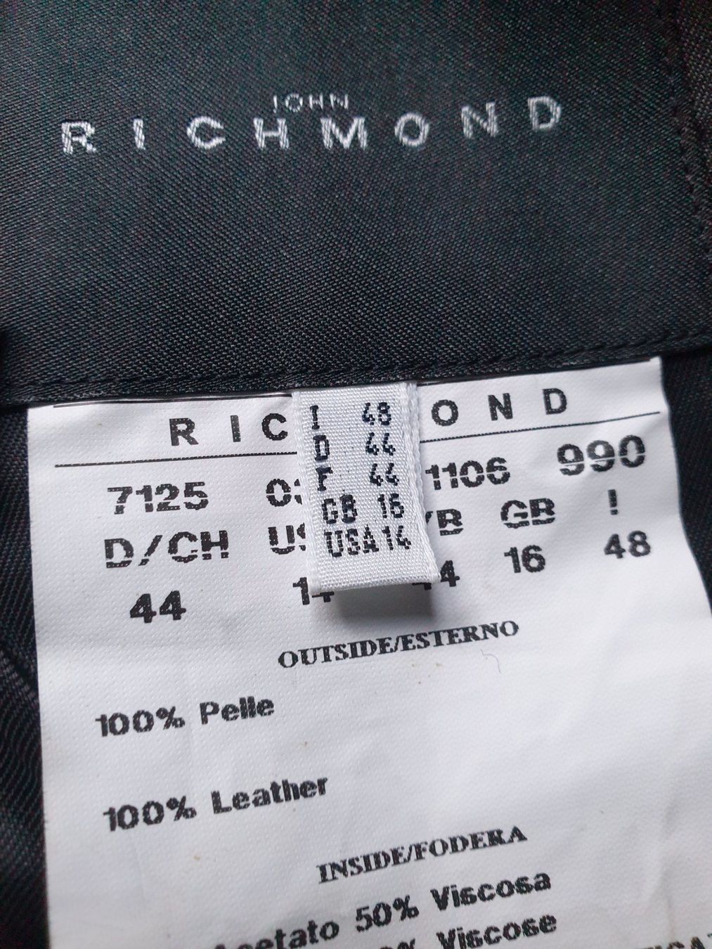 Giacche: John Richmond Hammer Lederjacke Neu Gr. 38 – Nuovo (secondo la descrizione) da Bottmingen venduto da sandy_2 8
