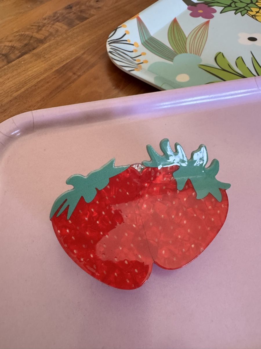 Accessori per capelli: Hair clip - Strawberry design  – Nuovo (secondo la descrizione) da Zürich venduto da kri_zhv2