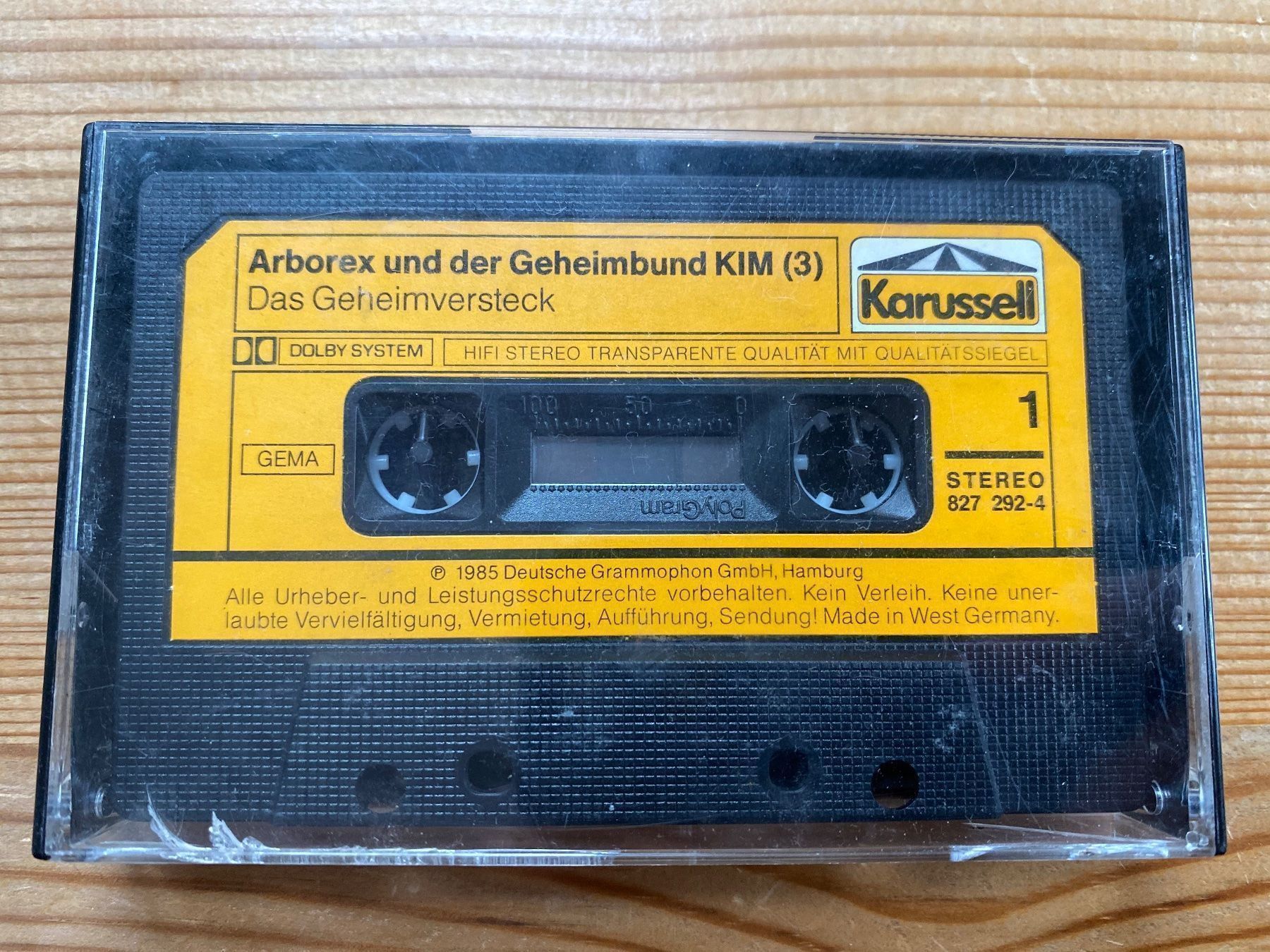 Musicassette: Kassette - Arborex und der Geheimbund – Usato da St.Gallen venduto da kingsamas