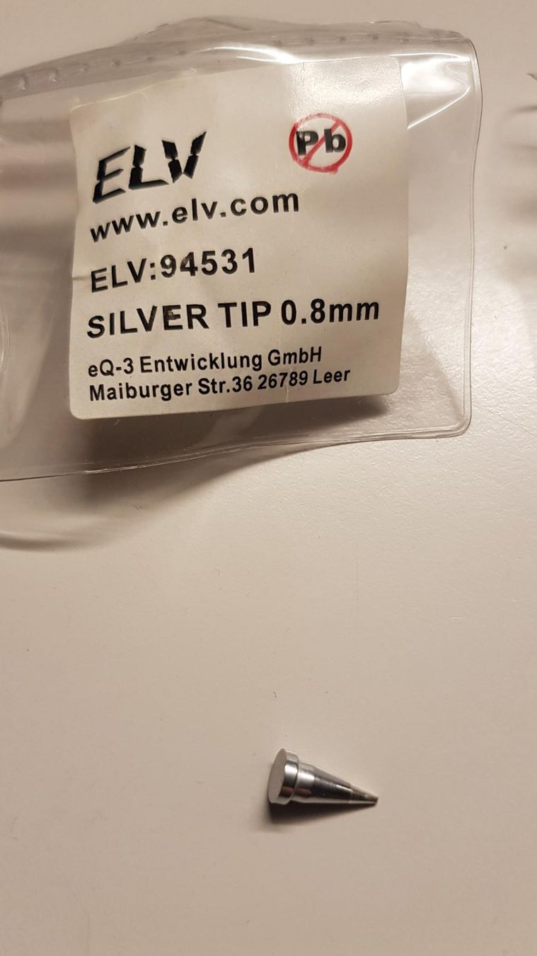 Tutti gli attrezzi: 4 Lötspitzen ELV Silver Tip, neu – Nuovo e nell'imballaggio originale da Frauenfeld venduto da Tozz 3