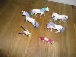 SCHLEICH  6 X EINHÖRNER