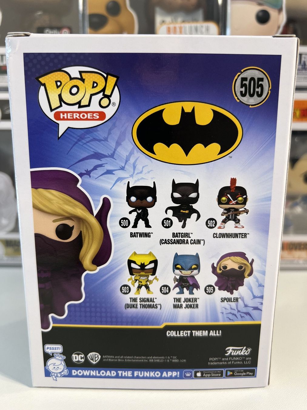 Funko Statuette: Funko POP! Heroes Batman War Zone - Spoiler – Nuovo e nell'imballaggio originale da Le Mouret venduto da perfectbijou 2