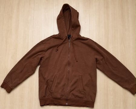 Brauner Zip up Hoodie