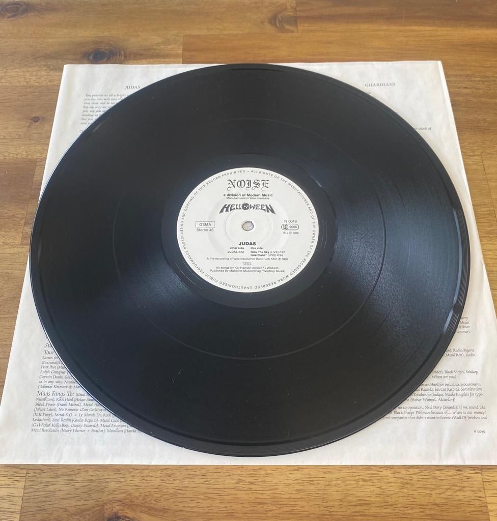 Dischi in vinile: Halloween Judas Maxi Single 1986 – Usato da Belp venduto da B7L0 5