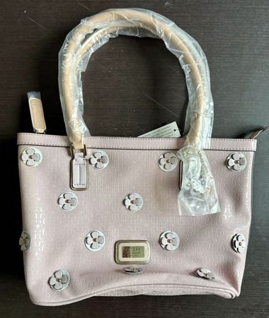 GUESS Britton Tote Bag Blush/Rosa - NUOVA con cartellino - M