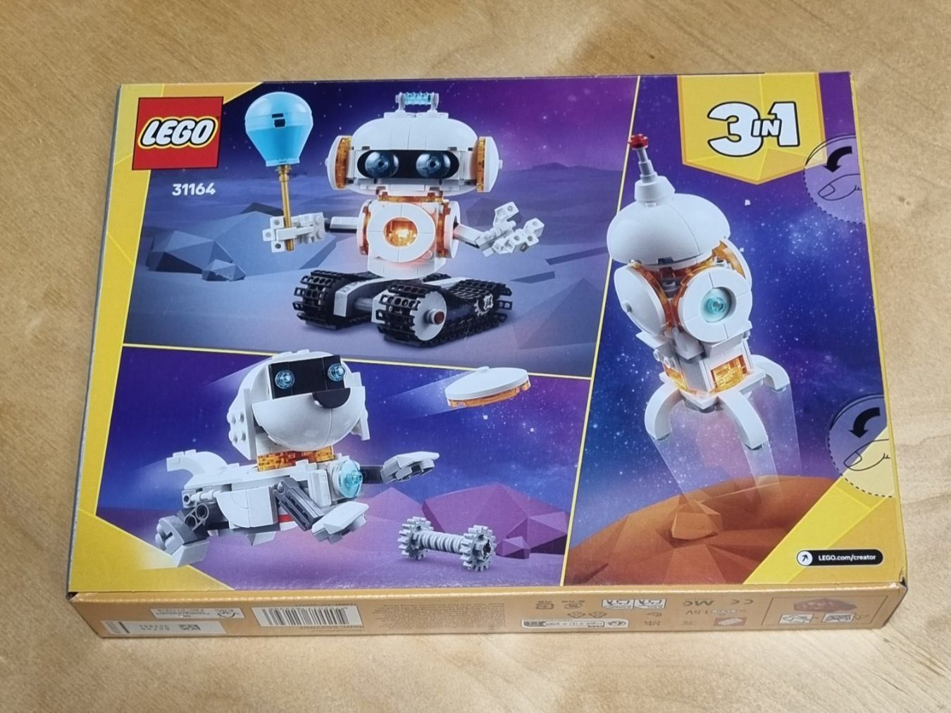 Lego Kit di costruzioni: LEGO Creator 31164 Space Robot – Nuovo e nell'imballaggio originale da Basadingen venduto da tot_59zf 2