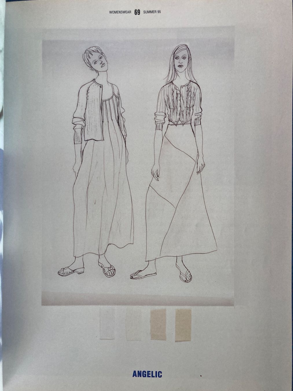 Riviste & Magazine: View Textil Magazine 1994 Trend Mode Design Illustration – Usato da Aarwangen venduto da nemkin61 4