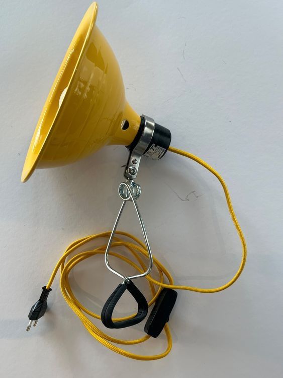 Lampade: MUNO Klemmlampe Clip - gelb – Usato da Dübendorf venduto da Aber_trotzdem 2