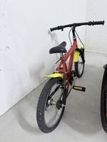 Kinder Velo, gebraucht, rot-gelb