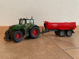 SIKU Fendt 728 Vario mit Krampe Muldenkipper