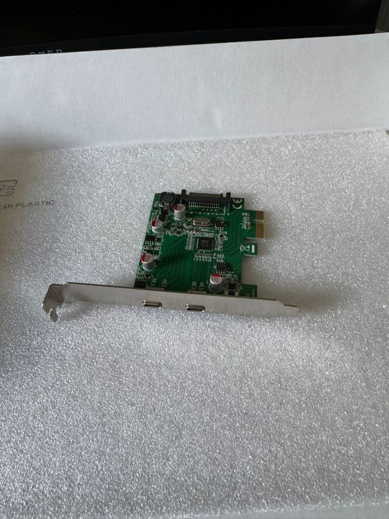 Lecteurs & Adaptateurs: Carte PCIe USB C 2 ports – Neuf (Voir description) à Domdidier par witzis 1