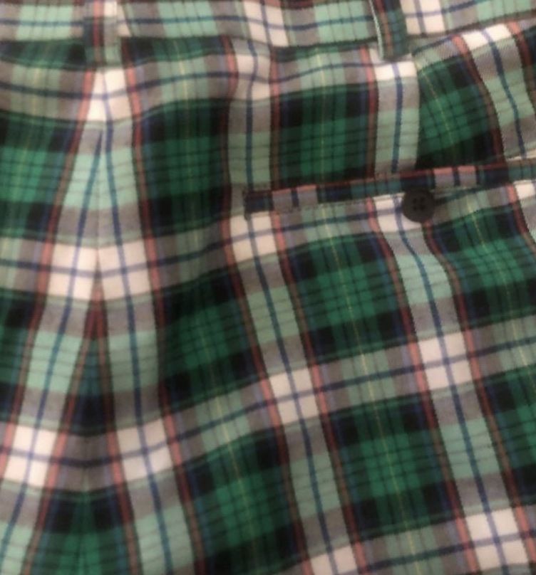 Pantaloni: Herrenshorts, Gr. M, Karomuster – Usato da Basel venduto da anna123456789 3