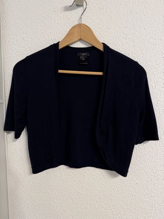 Bolero/Kurzjäcken Ann Taylor Petite dunkelblau Grösse XS,36