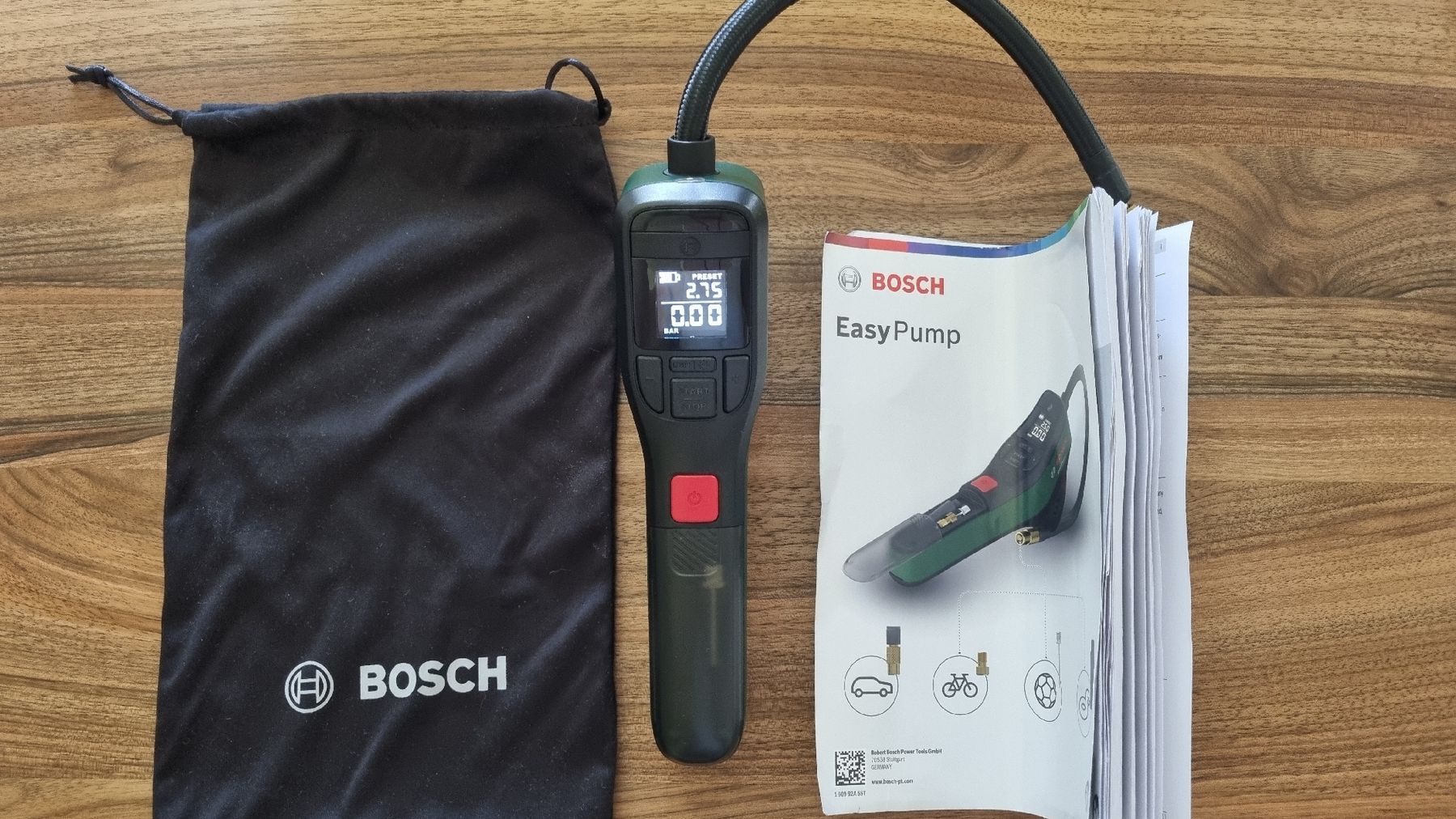 Bosch Compressori: BOSCH EasyPump Luftkompressor nur 35.- statt 89.- – Nuovo (secondo la descrizione) da Lyss venduto da I-be-R