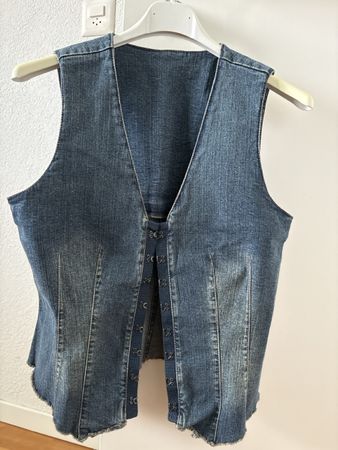 Gilet en jean femme taille M