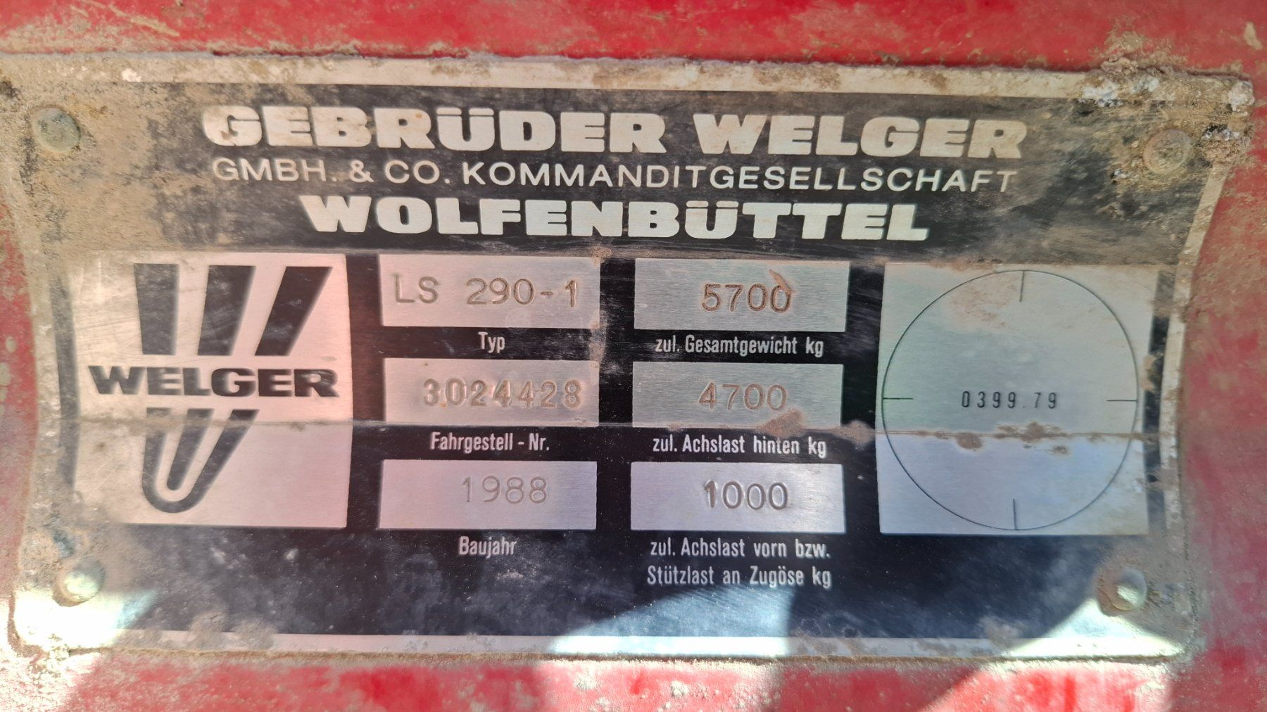 Remorques: Mistzetter Welger – D'occasion à Stadel(Winterthur) par ttv 6