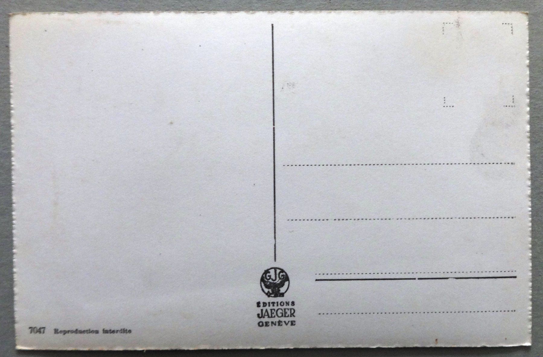 Ansichtskarten: Souvenir de Genève – Gebraucht aus Fétigny von Billy2miny 1