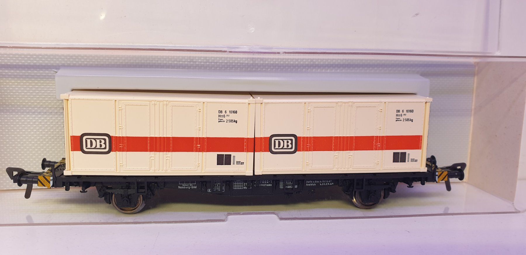 Fleischmann Modelleisenbahnen: Fleischmann Containerwagen  5232 – Neu (gemäss Beschreibung) aus Neuenhof von ludovicco 1