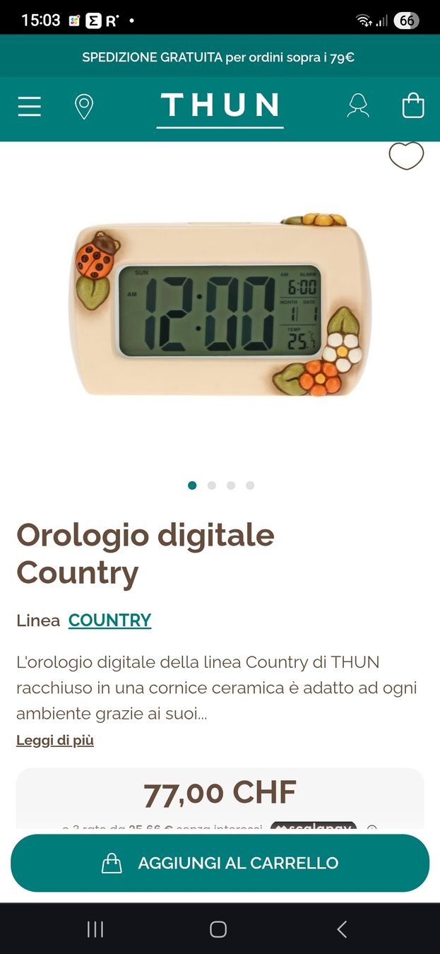 Orologi da terra & Orologi da parete: original THUN uhr – Nuovo (secondo la descrizione) da bellinzona venduto da zeus6535