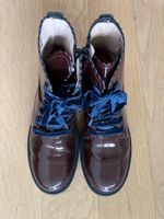 Jacadi girls genuine patent leather boots Stiefel 35