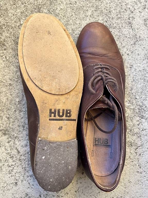 Scarpe da donna: Damenschuhe Leder HUB Grösse 40 – Usato da Bellikon venduto da jum_5k8y 3