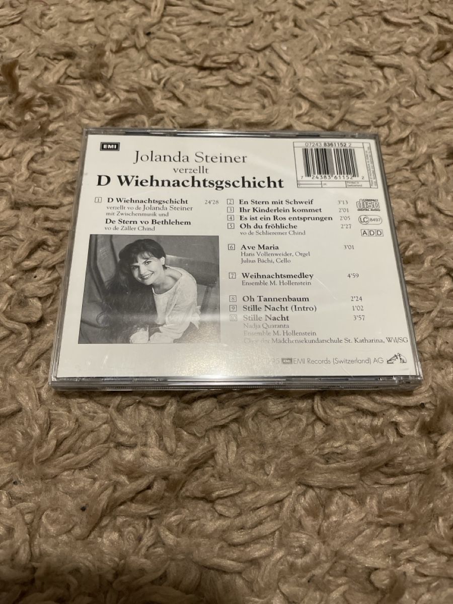 CD: Jolanda Steiner D Weihnachtsg'schicht CD  – Usato da Unterkulm venduto da AnoliOccasion 2