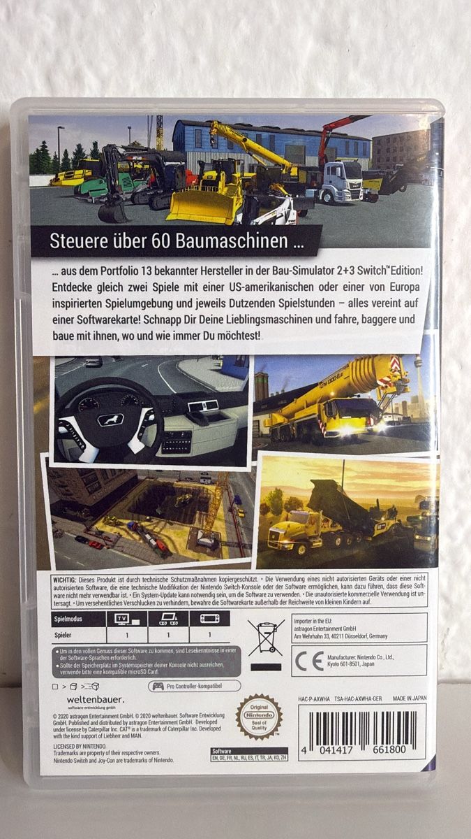 Nintendo Giochi: Nintendo Switch Construction Simulator 2+3 - 2023 Edition – Usato da Ehrendingen venduto da bubulence 1