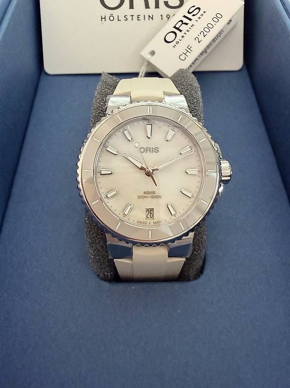 Oris Montres: Oris Aquis Date – D'occasion à Zürich par timeio-swapwatch