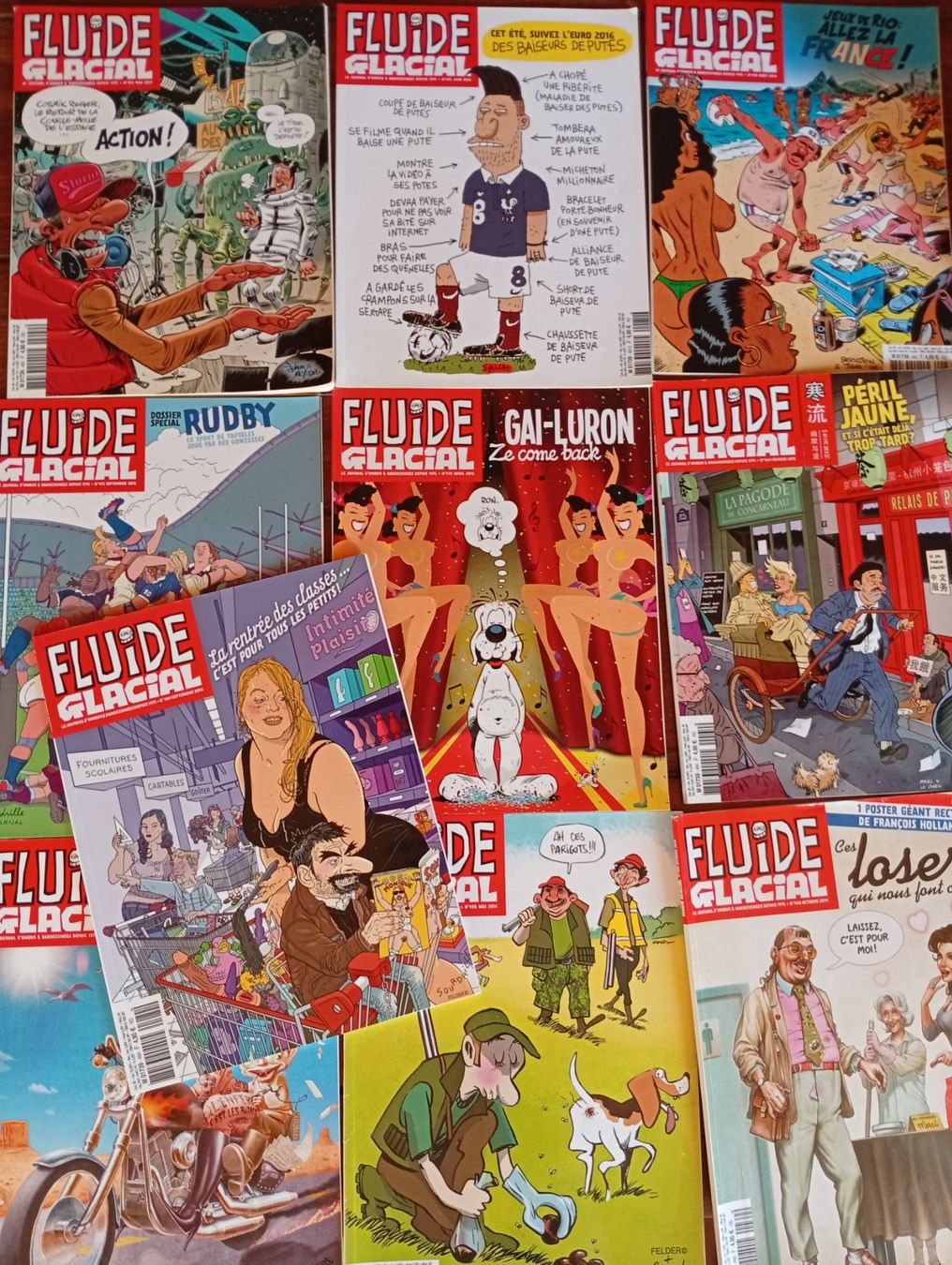 Fumetti: Lot 10x fluide glacial – Usato da Perrefitte venduto da 36B 1