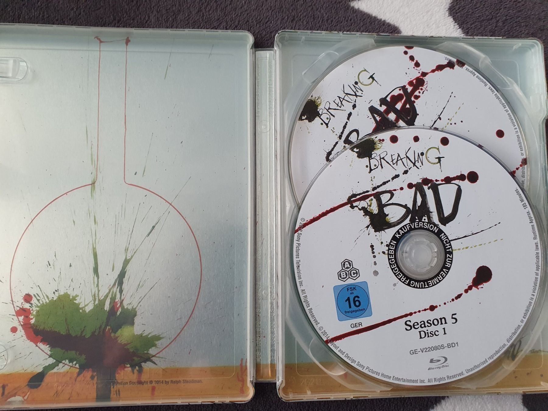 Alle DVDs: Breaking Bad, Staffel 5, Steelbook – Gebraucht aus Eiken von Lashar 2