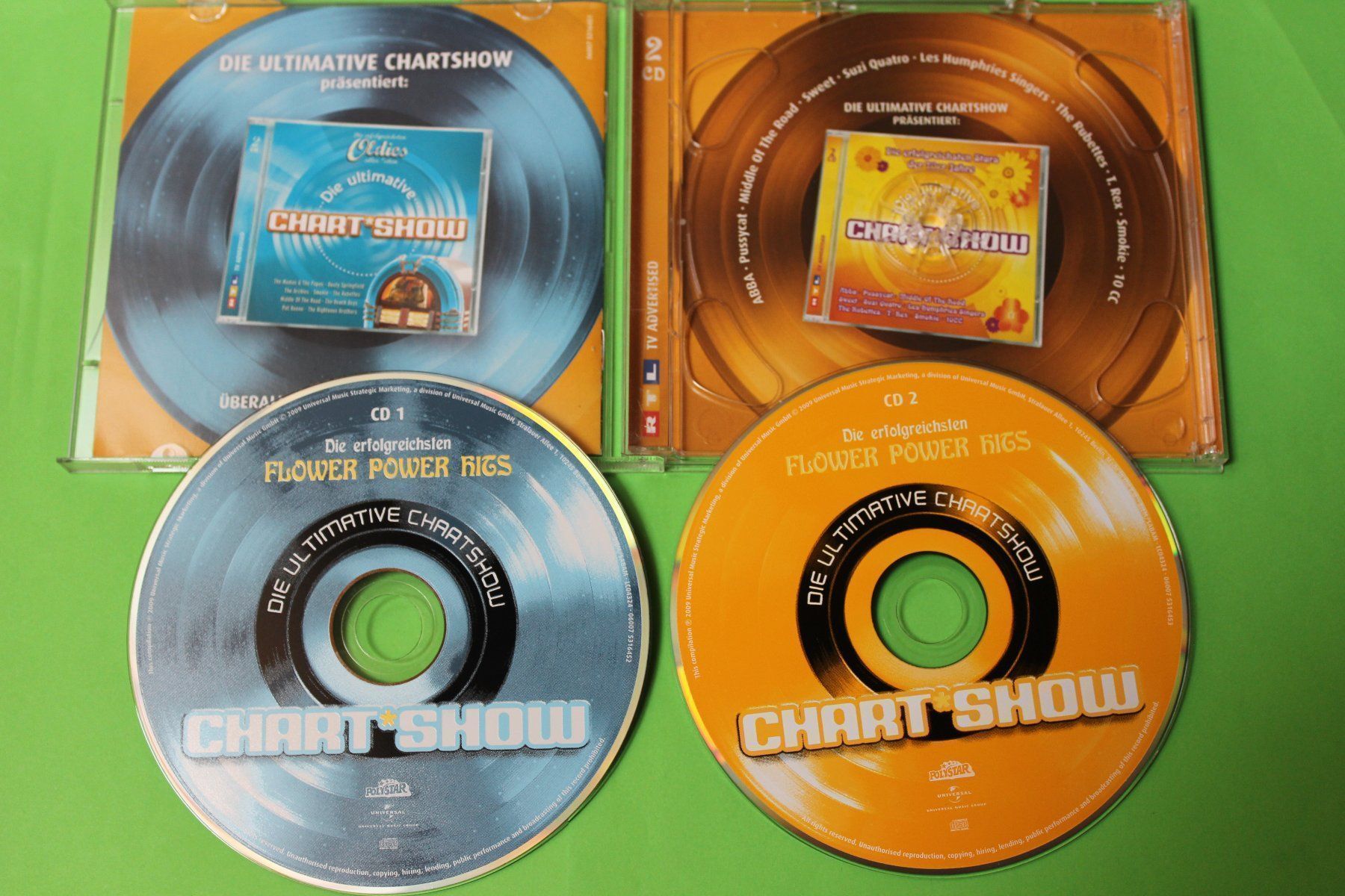 CDs: DIE ULTIMATIVE CHART-SHOW - FLOWER POWER HITS 2CD!!! – Gebraucht aus Tübach von JamesStone 3