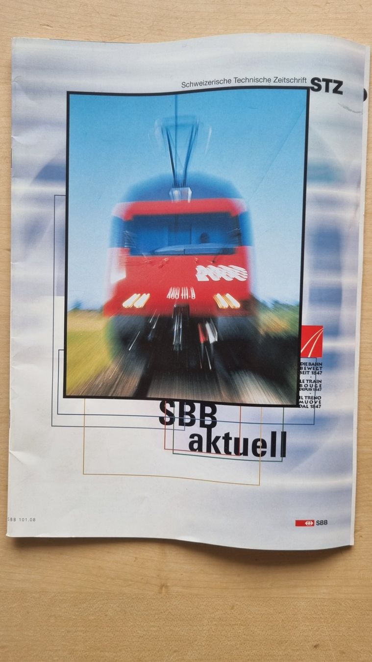 SBB/CFF/FFS Documenti: SBB Zeitschrift - "Schweizerische Technische Zeitschrift"... – Usato da Bözberg venduto da heinz-d