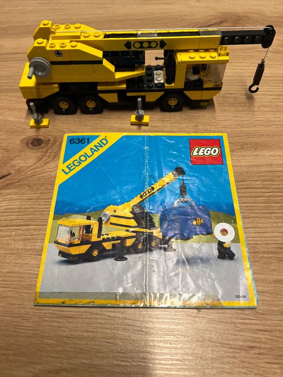 LEGO Kranwagen 6361 aus 1986 - Vintage Legoland Rarität (Gebraucht) in ...