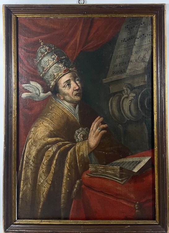 17. Jh. grosses Gemälde von Papst Nikolaus V Kaufen auf Ricardo