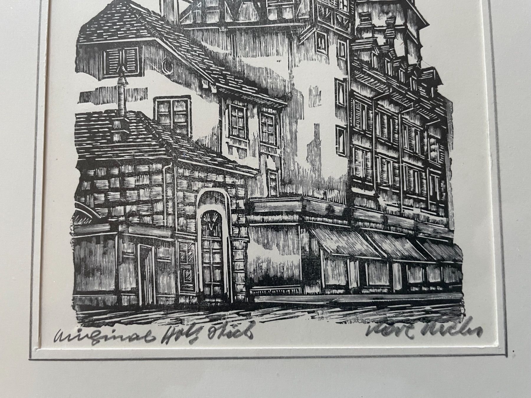 Foto & Immagini: Bild Holzstich Kunstdruck  Holländerturm – Usato da Bern venduto da Chraebu2 3