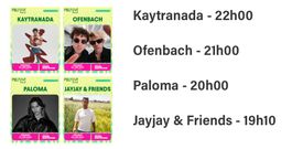 2 billets Pully Live Festival vendredi 26 juin