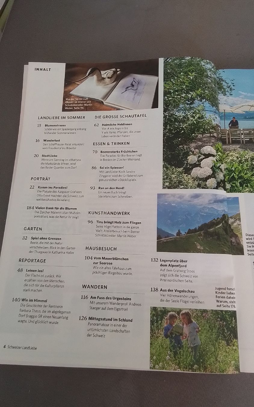 Riviste & Magazine: Schweizer Landliebe, Sommer 2023 – Nuovo (secondo la descrizione) da Würenlingen venduto da puntala 1