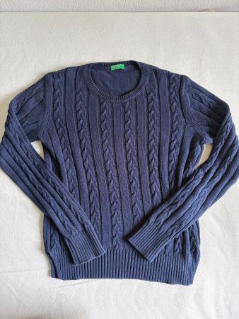 United Colors of Benetton Pullover blau M
