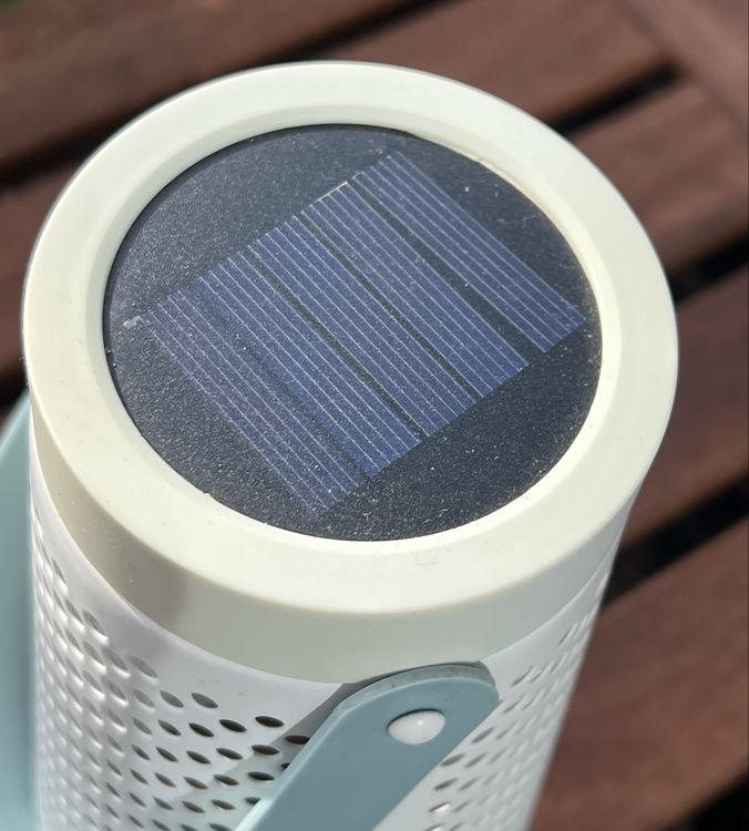 Laterne klein - Solar - Ikea - weiss 2