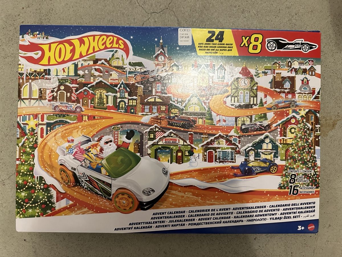 Calendari: Hot Wheels Adventskalender NEU & OVP – Nuovo e nell'imballaggio originale da Thun venduto da tulu_1995