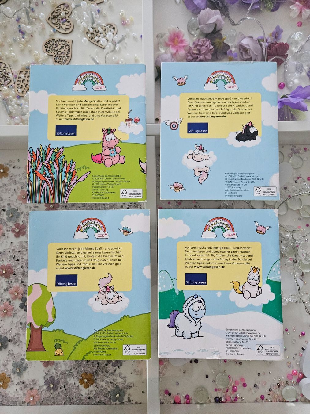 Libri: NICI Einhorn Bucher - 4 Stück – Usato da Unterägeri venduto da Sleepbear 1