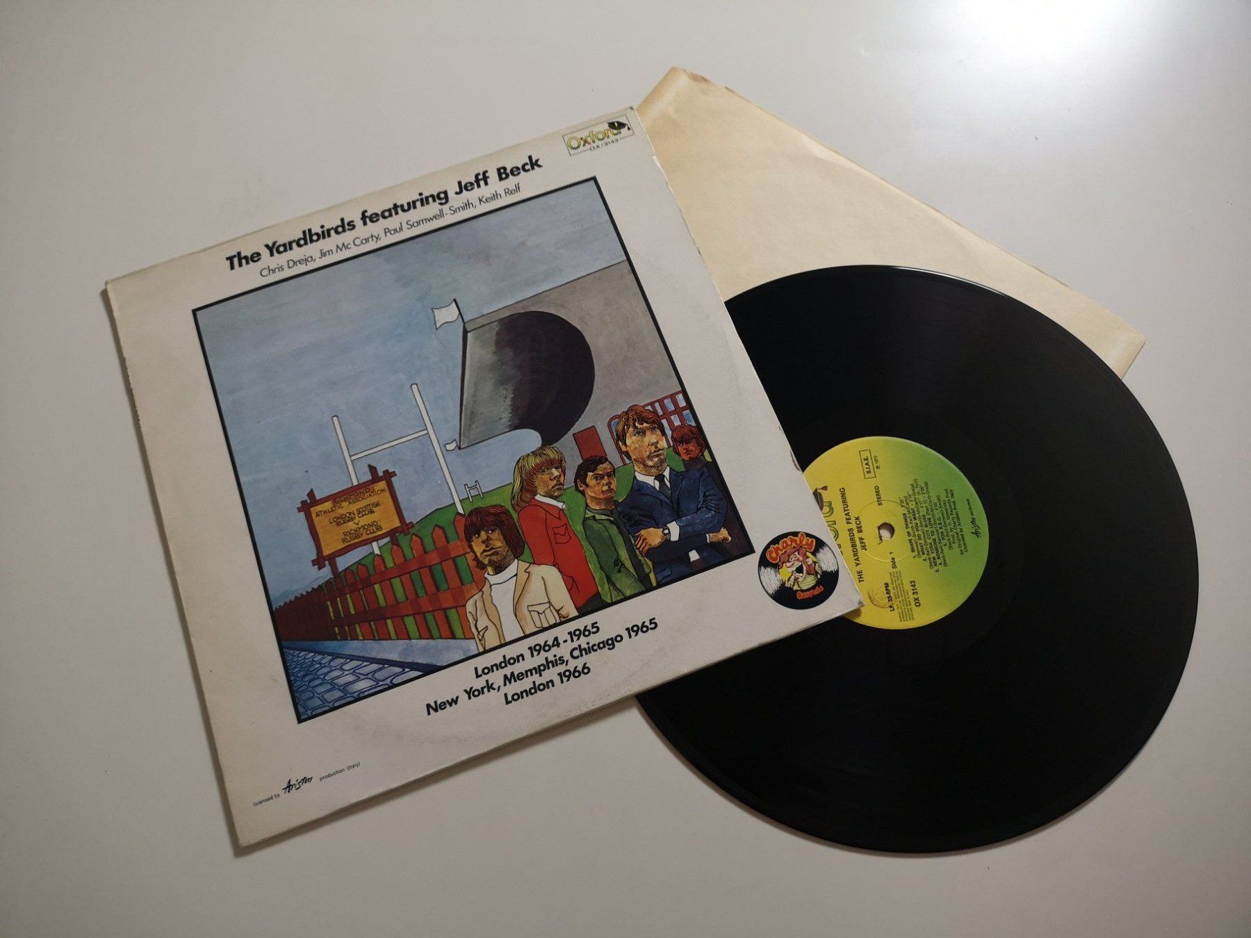 Dischi in vinile: THE YARDBIRDS -FEAT. JEFF BECK – Usato da Grafenried venduto da House-of-Oldies
