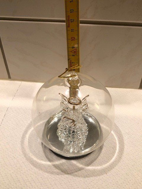Tutte le decorazioni: Glas-Weihnachtskugel mit Engel im Inneren – Usato da Gossau/ZH venduto da amazonas66 2