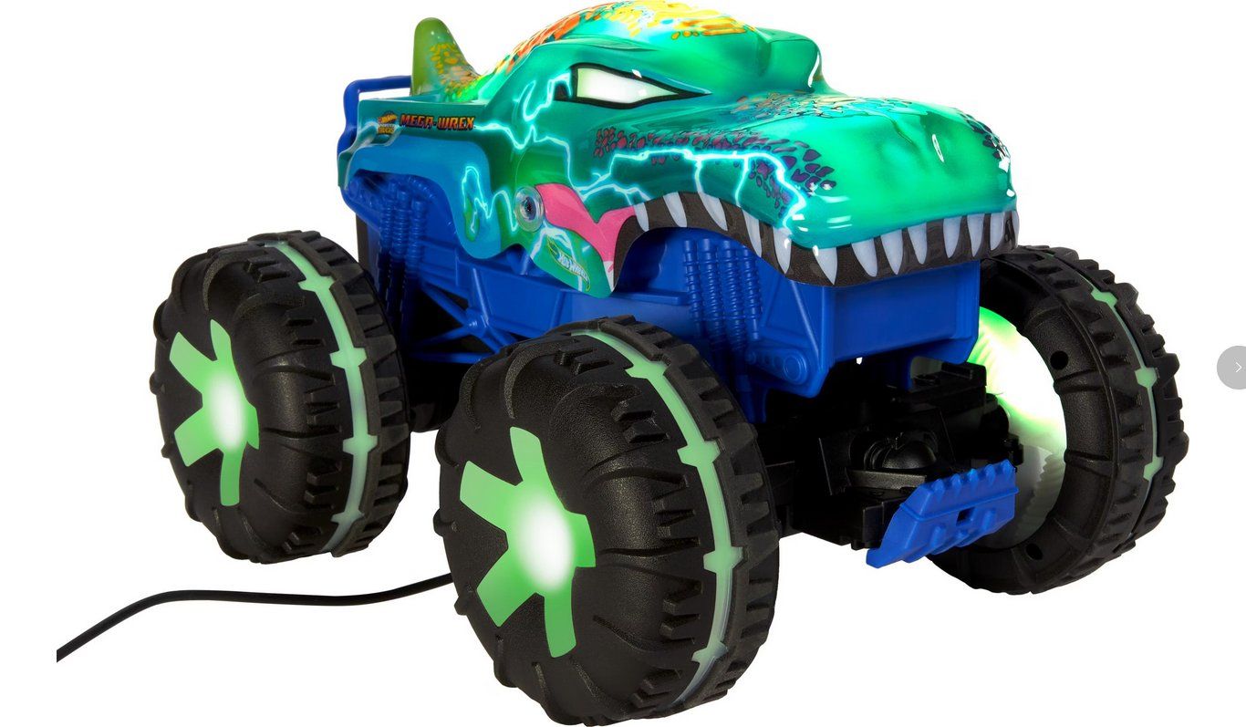 Hot Wheels Giocattoli: Hot Wheels Mega-Wrex Ferngesteuertes Action-Auto – Nuovo e nell'imballaggio originale da Oensingen venduto da Liquidations-Shop 2